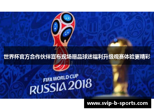 世界杯官方合作伙伴宣布现场赠品球迷福利升级观赛体验更精彩